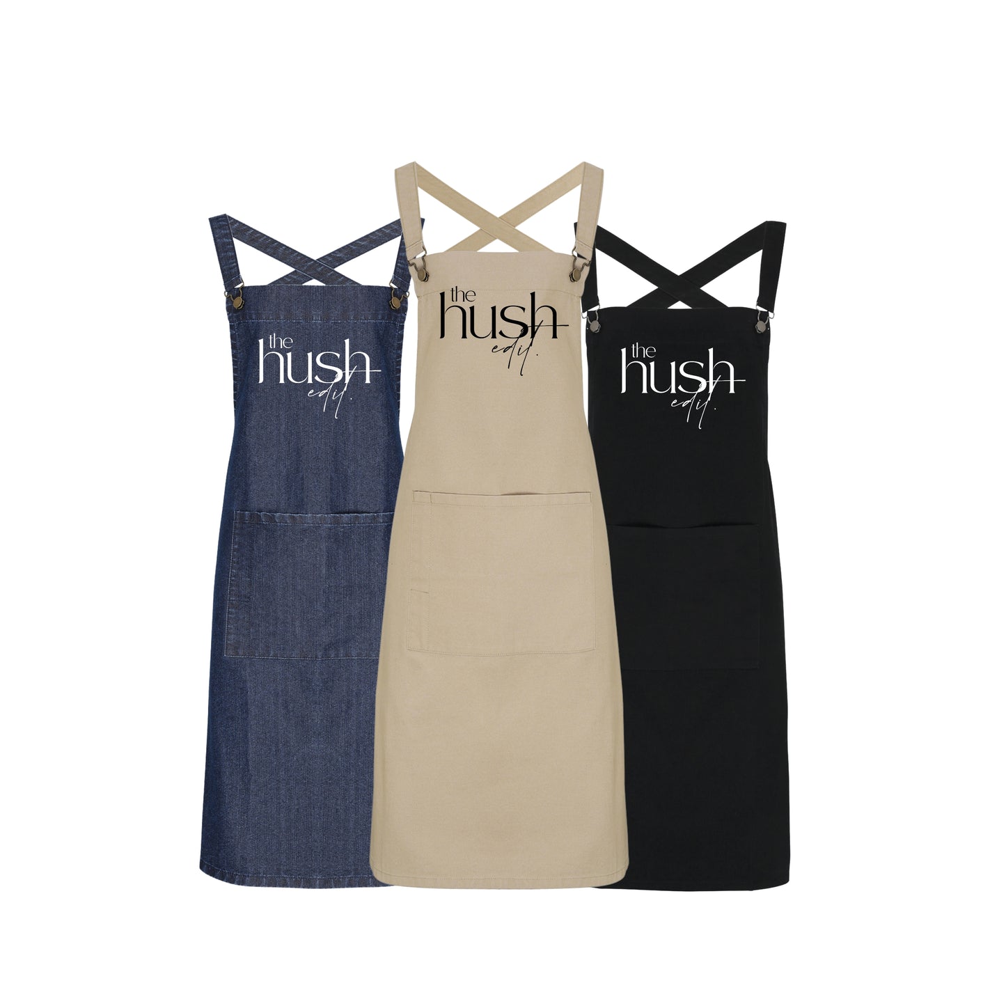 Personalised Logo Apron, Company Logo Apron, Design your own logo apron, Barista Style Custom Logo Apron
