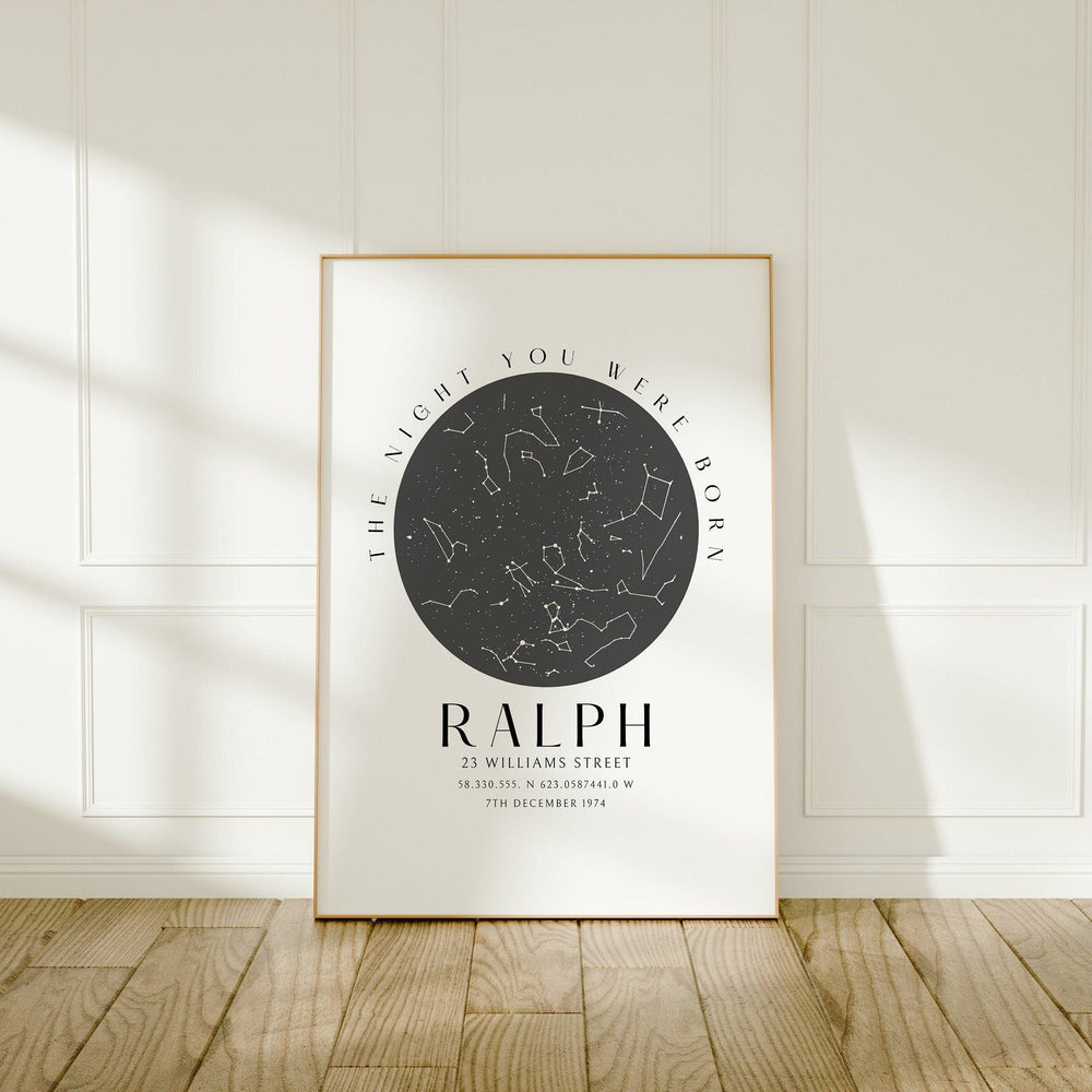 
                  
                    40th Birthday Gift, Star Map Print, The night you were born star map print, Star Map Gift for Birthday, Birthday Gifts for Him and Her, Map - Glam and Co 
                  
                