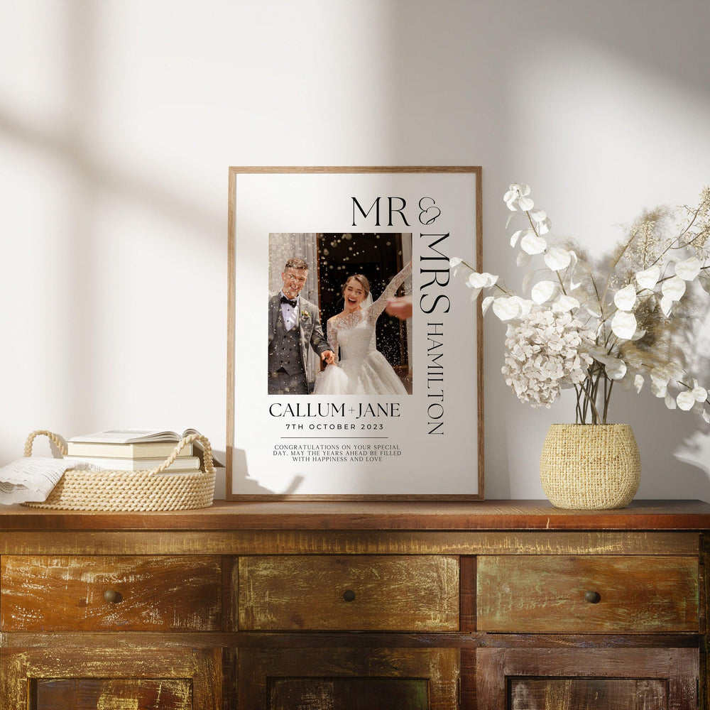 
                  
                    Wedding Day Photo Gift for her or him, Couples Photo Gift, Gift for Her and Him, Gift for Husband and Wife, Wedding Day Photos Keepsake - Glam and Co 
                  
                