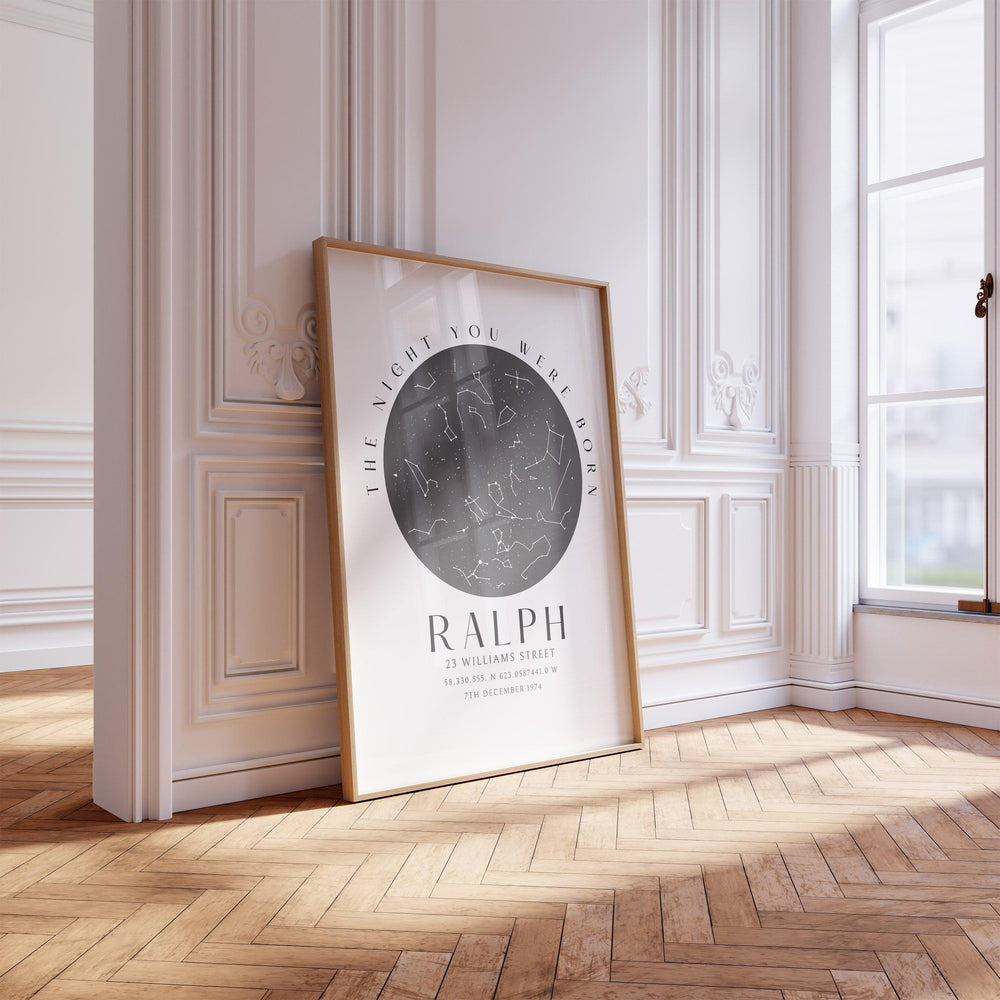 
                  
                    50th Birthday Gift, Star Map Print, The night you were born star map print, Star Map Gift for Birthday, Birthday Gifts for Him and Her, Map - Glam and Co 
                  
                
