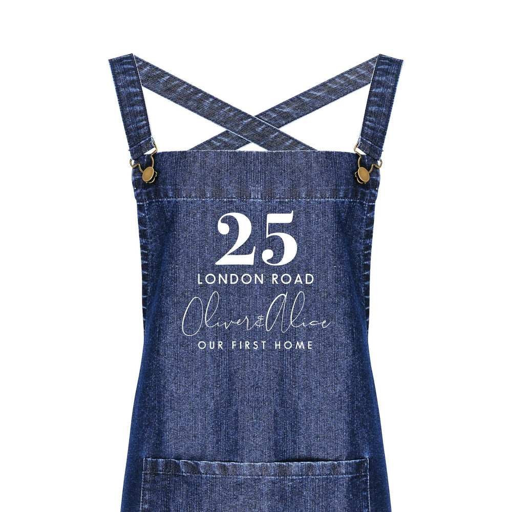 
                  
                    Personalised Barista Apron | Our First Home Apron - Glam & Co Designs Ltd
                  
                