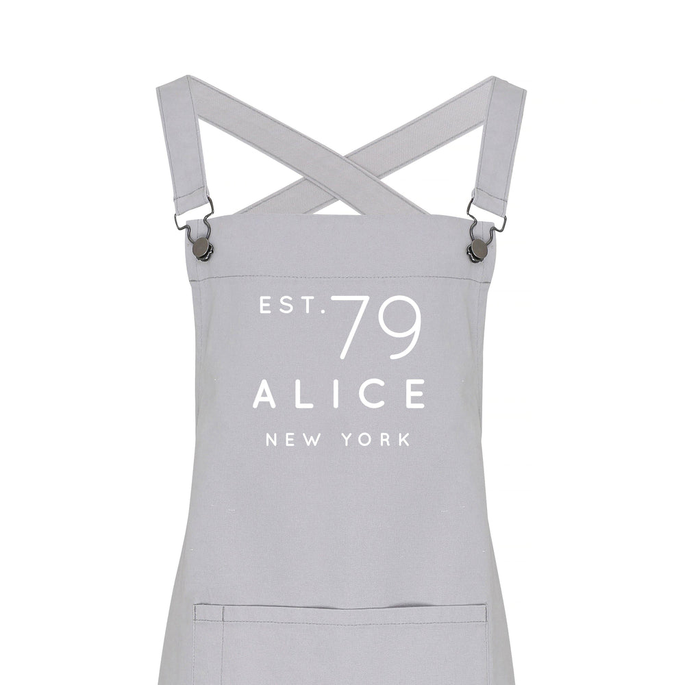 
                  
                    Personalised Denim Barista Style Apron | Aprons for Men and Women | Est Date - Glam & Co Designs Ltd
                  
                
