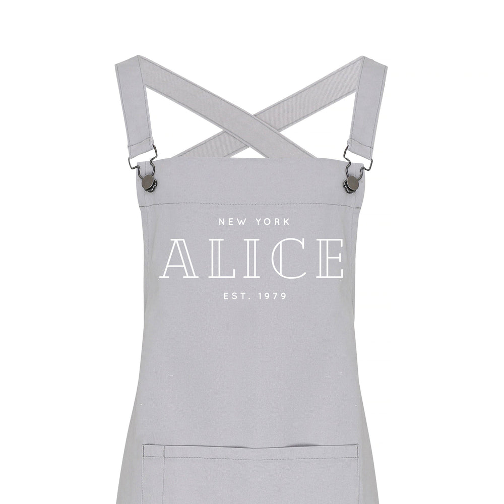 
                  
                    Personalised Denim Barista Style Apron | Aprons for Men and Women - Glam & Co Designs Ltd
                  
                