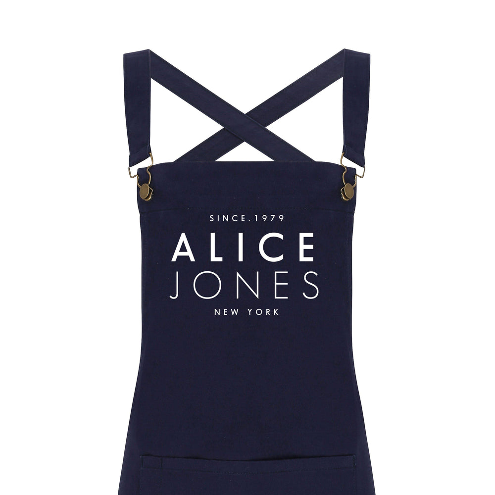 
                  
                    Personalised Denim Barista Style Apron | Aprons for Men and Women - Glam & Co Designs Ltd
                  
                