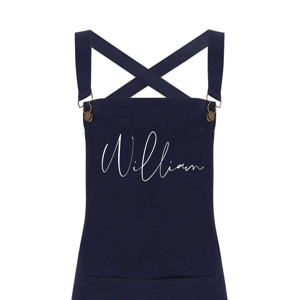 
                  
                    Personalised Denim Barista Style Apron | Aprons for Men and Women - Glam & Co Designs Ltd
                  
                