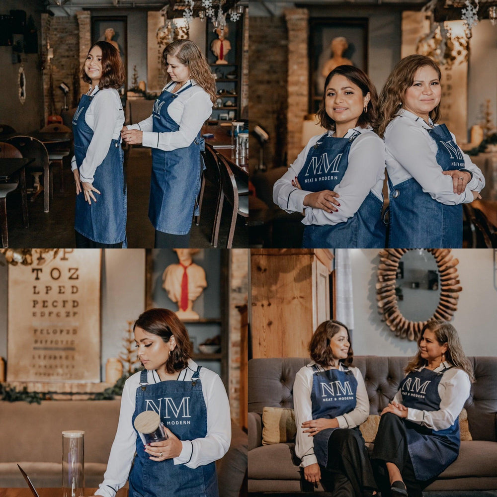 
                  
                    Personalised Barista Apron | Our First Home Apron - Glam & Co Designs Ltd
                  
                